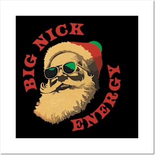 big nick energy - art drawing - big nick energy vintage Posters and Art